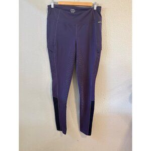 Kerrits Tights Purple Women's Performance Riding Pants L Horse